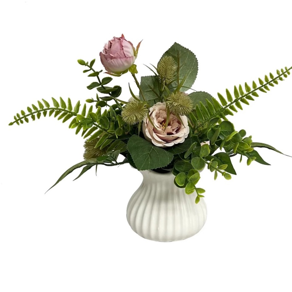 My Texas House Artificial Easter Flower Arrangement in Pot, Multicolor